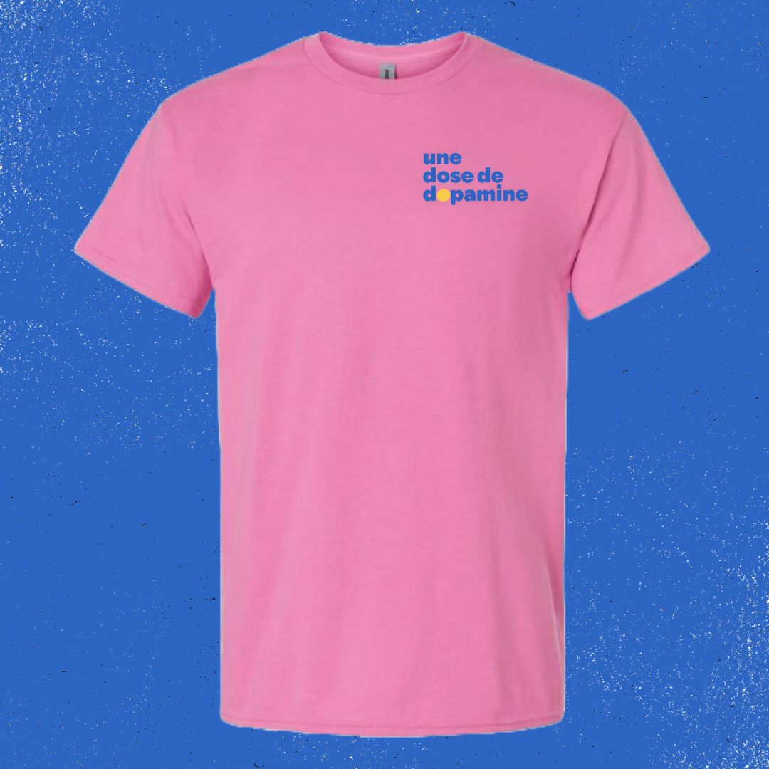 T-shirt rose azalée