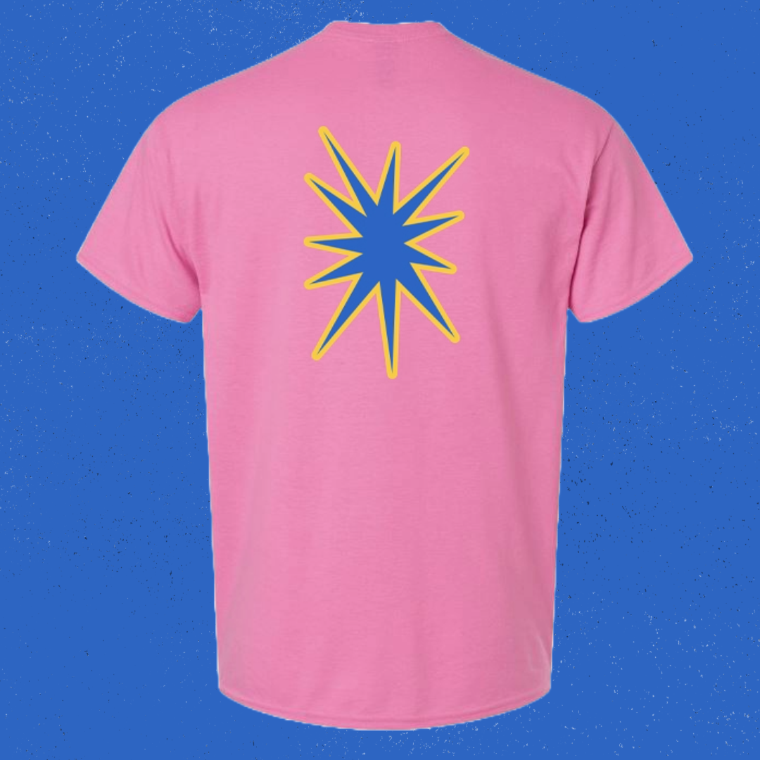 T-shirt rose azalée