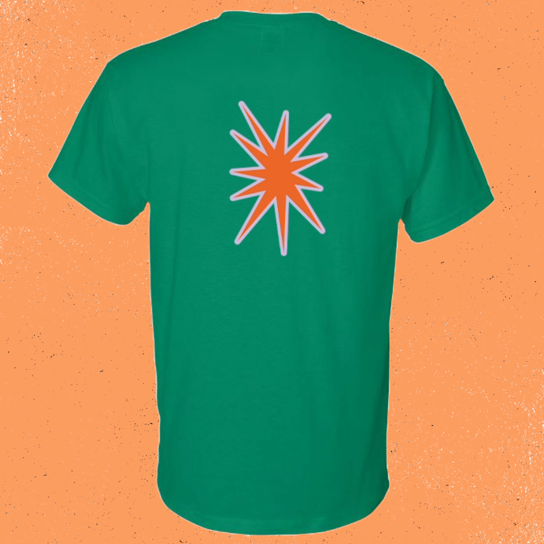 T-shirt vert nature
