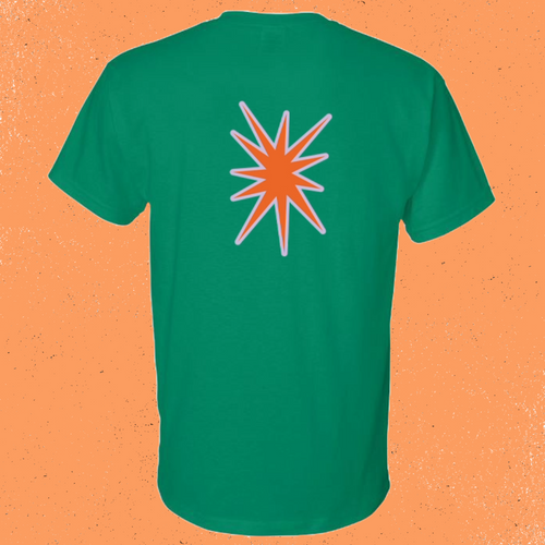 T-shirt vert nature